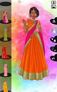 ? Indian Sari dress up ?游戲截圖1