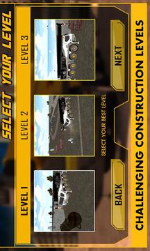 Construction Excavator Sim 3D游戲截圖4