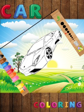 Car Coloring Book Game游戲截圖2