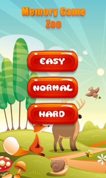 Kids Zoo Memory Game游戲截圖1