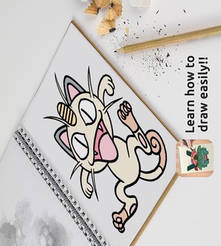 How to draw Pokemons游戲截圖2