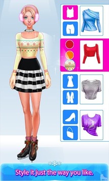 Fashion Daily - Ice Skating游戲截圖4
