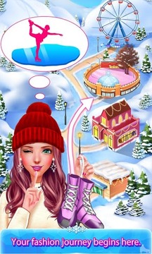 Fashion Daily - Ice Skating游戲截圖2