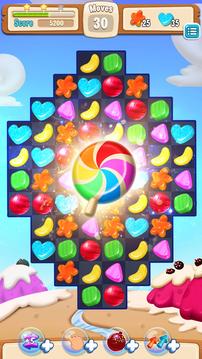 Candy Quest Match 3游戲截圖2