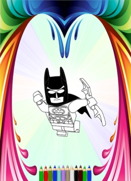 How To Color Lego Batman Hero游戏截图2