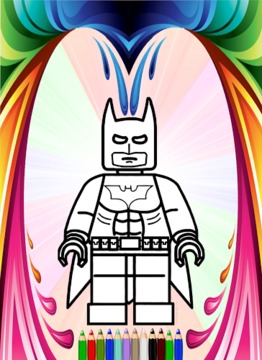How To Color Lego Batman Hero游戏截图1