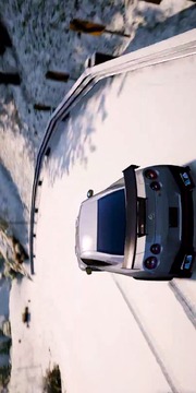 GTR Driving Nissan Winter游戲截圖1