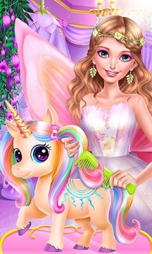 Fairy Princess Unicorn Salon游戏截图1