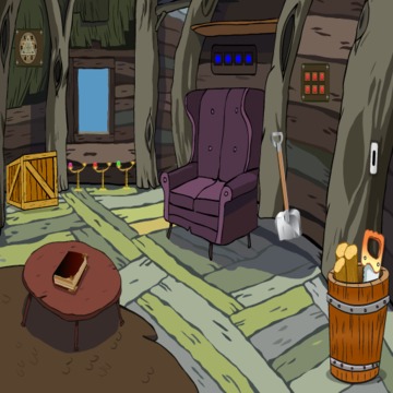 Forest Wooden Home Escape 2游戲截圖1