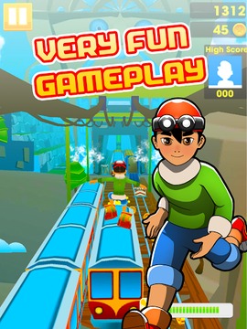 Subway Surf Run Skater游戲截圖2