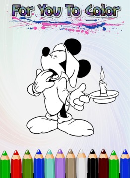 How To Color Mickey Mouse Game游戏截图4