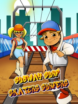 Subway Surf Run Skater游戲截圖1