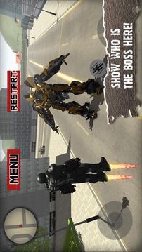 Futuristic Robot vs Heros游戲截圖5