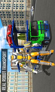 Real Robot Transport Truck游戲截圖3
