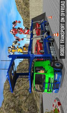 Real Robot Transport Truck游戏截图4