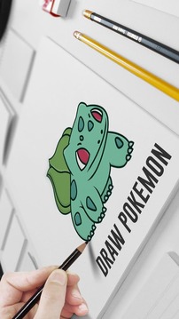 How to draw Pokemon toon游戲截圖4
