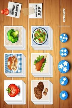Dish Memo Game For Kids游戲截圖2