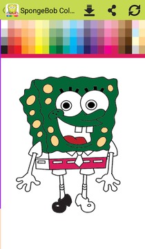 SpongeBob Coloring游戲截圖1