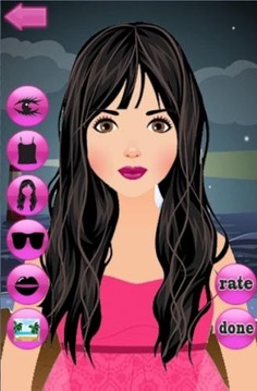 Sweet Girl MakeUp DressUp游戲截圖4