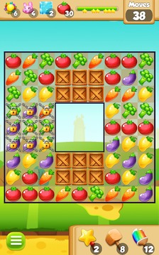 Fruit Mania Blast Veggie游戲截圖4