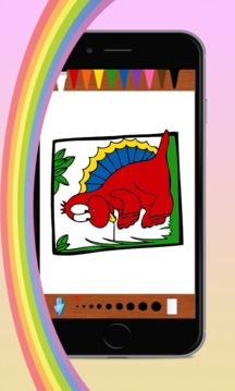 Dinosaur Coloring Book for Kid游戲截圖3