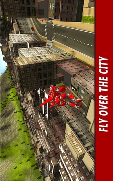Flying Robot Simulator 3D游戲截圖4