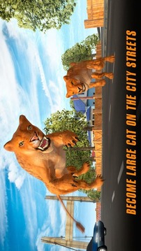 Angry Tiger City Attack Sim游戲截圖5