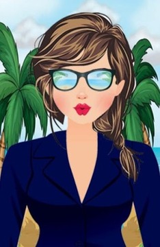 Sweet Girl MakeUp DressUp游戲截圖3