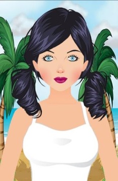 Sweet Girl MakeUp DressUp游戲截圖2