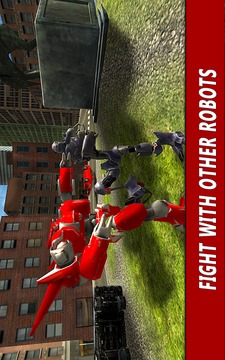Flying Robot Simulator 3D游戲截圖3
