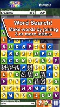 Word Soup Free: Word Game游戲截圖1