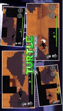 Turtles Shadow Ninja Sewer Run游戲截圖3