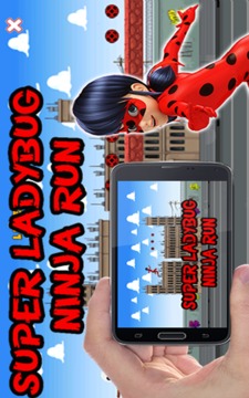 Super Ladybug Ninja Run **游戲截圖5