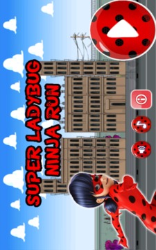 Super Ladybug Ninja Run **游戲截圖2