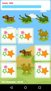 Happy Animals Memory Game游戲截圖2