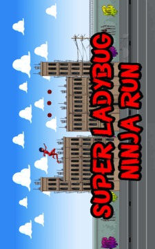 Super Ladybug Ninja Run **游戲截圖1