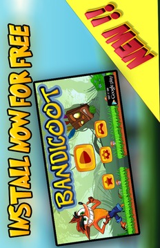 Bandicoot Adventure In Jungle游戲截圖1