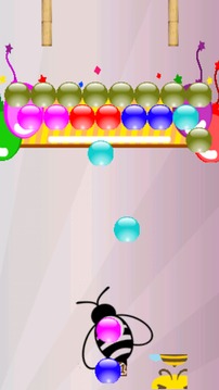 Bubble shooter - nice bees游戲截圖1