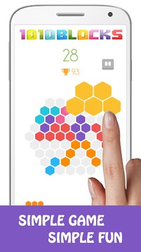 Hexa Blocks 1010游戲截圖1