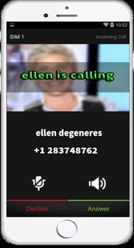 Call from Ellen show prank游戲截圖3