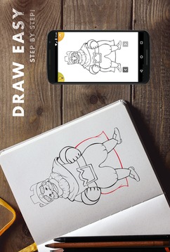 How to Draw Clash Royale游戲截圖2