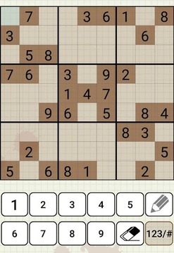 Pure Sudoku Free Puzzle Games游戲截圖4