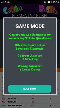 ELEMENTS CRUSH : A Trivia Quiz游戲截圖2
