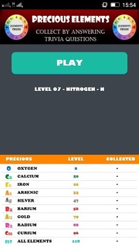 ELEMENTS CRUSH : A Trivia Quiz游戲截圖1