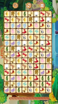 Onet Connect Jungle Animal游戲截圖1