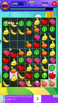 Funny Fruits Blast游戲截圖3