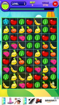 Funny Fruits Blast游戲截圖2