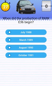 Quiz for E36 M3 328i 325i Fans游戲截圖3