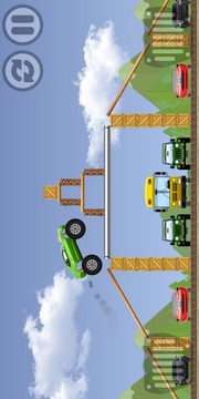Hot Big Wheels Car Super Jump游戲截圖1