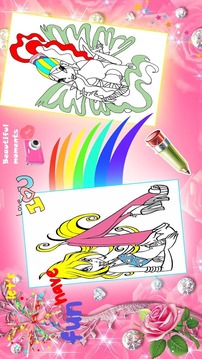 WinX Coloring Book游戲截圖5